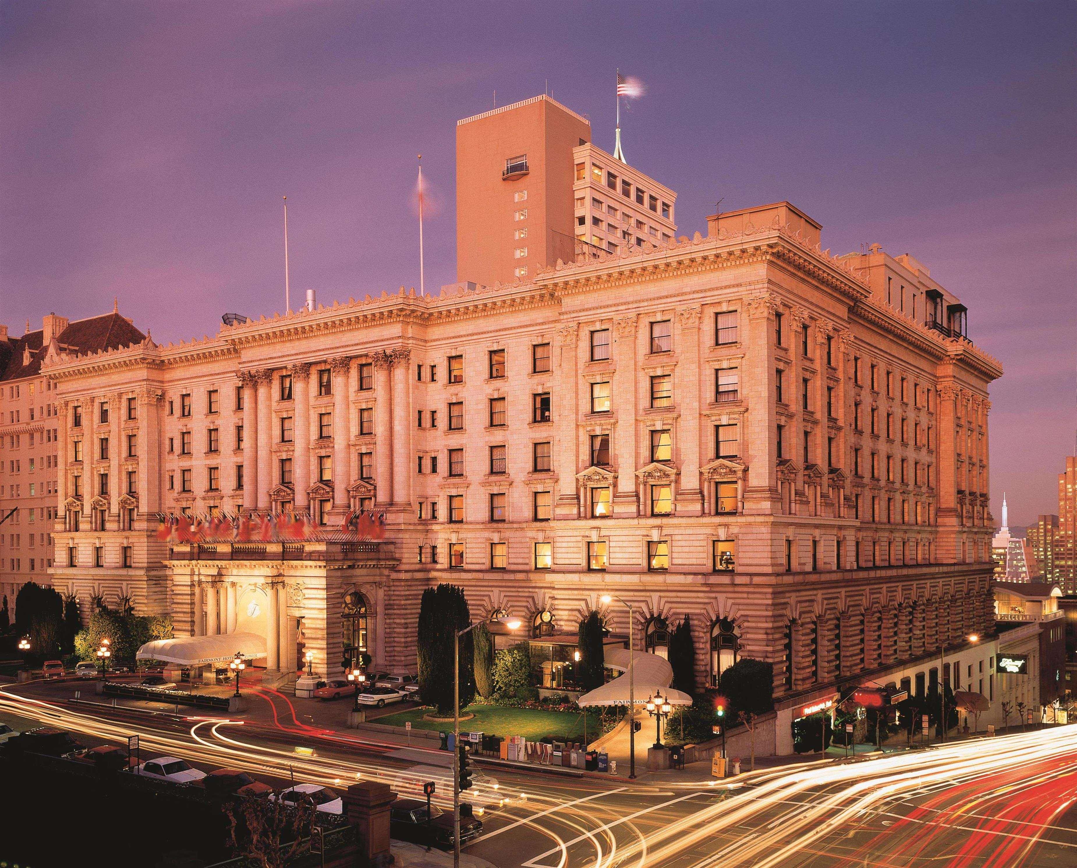 Fairmont San Francisco Hotell Exteriör bild