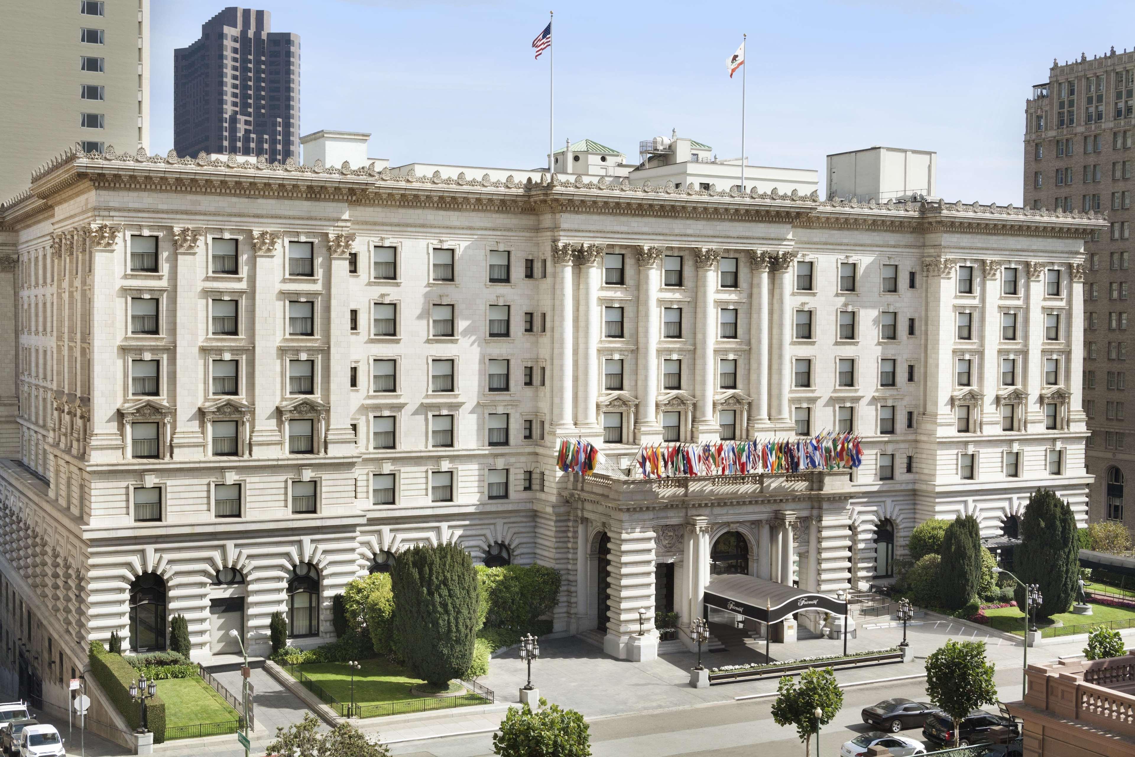 Fairmont San Francisco Hotell Exteriör bild